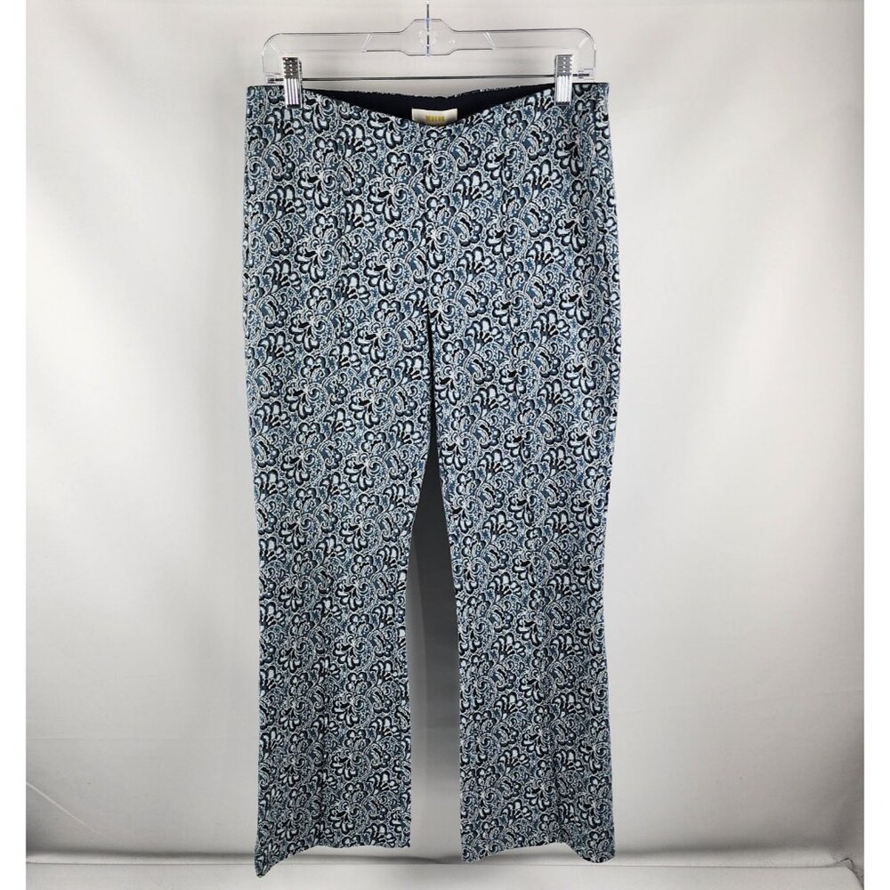 Maeve Pants Womens Small Multi The Margot Kick Flare Cropped Pants OB1678561